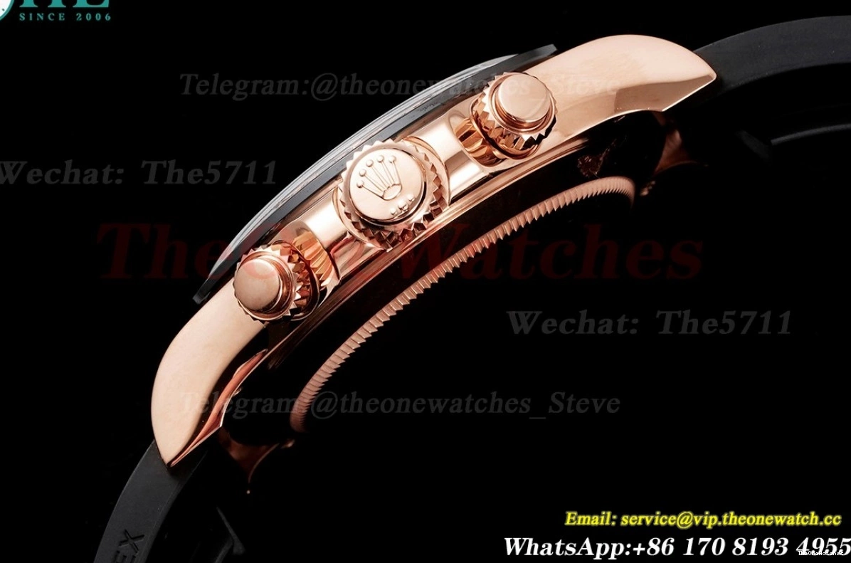 116515 Black RG KING Stk RU SA4130 40mm Daytona 0408